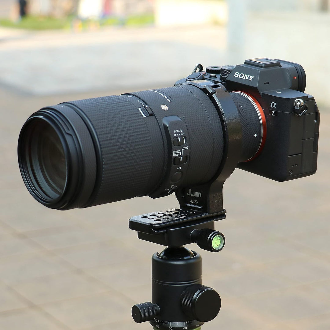 Hersmay Metall Objektiv Stativschelle für Sigma 100-400 mm F5-6.3 DG DN OS Objektiv für Sony E Mount