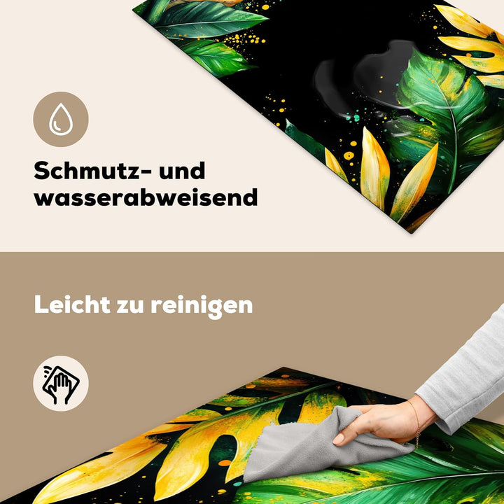 Herdabdeckplatte 90x52 cm Einteilig Abdeckplatten Cerankochfeld Abdeckung Ceranfeld Herdplattenabdec