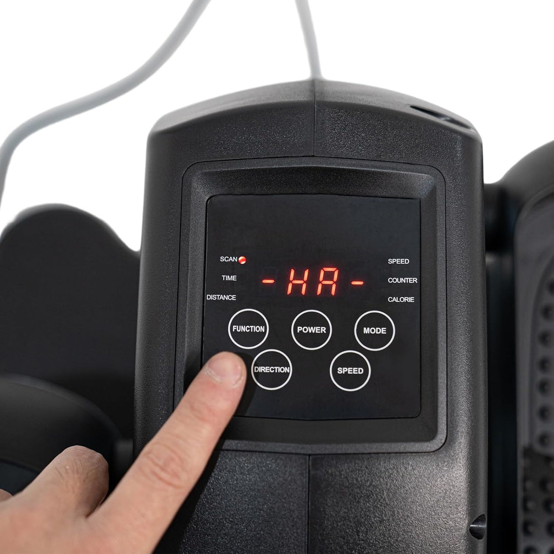 Sportgeräte Zuhause 5 Gänge Beintrainer im Sitzen 3 Modi Sitzender Bein Fuss Pedal Übungsgerät Ideal