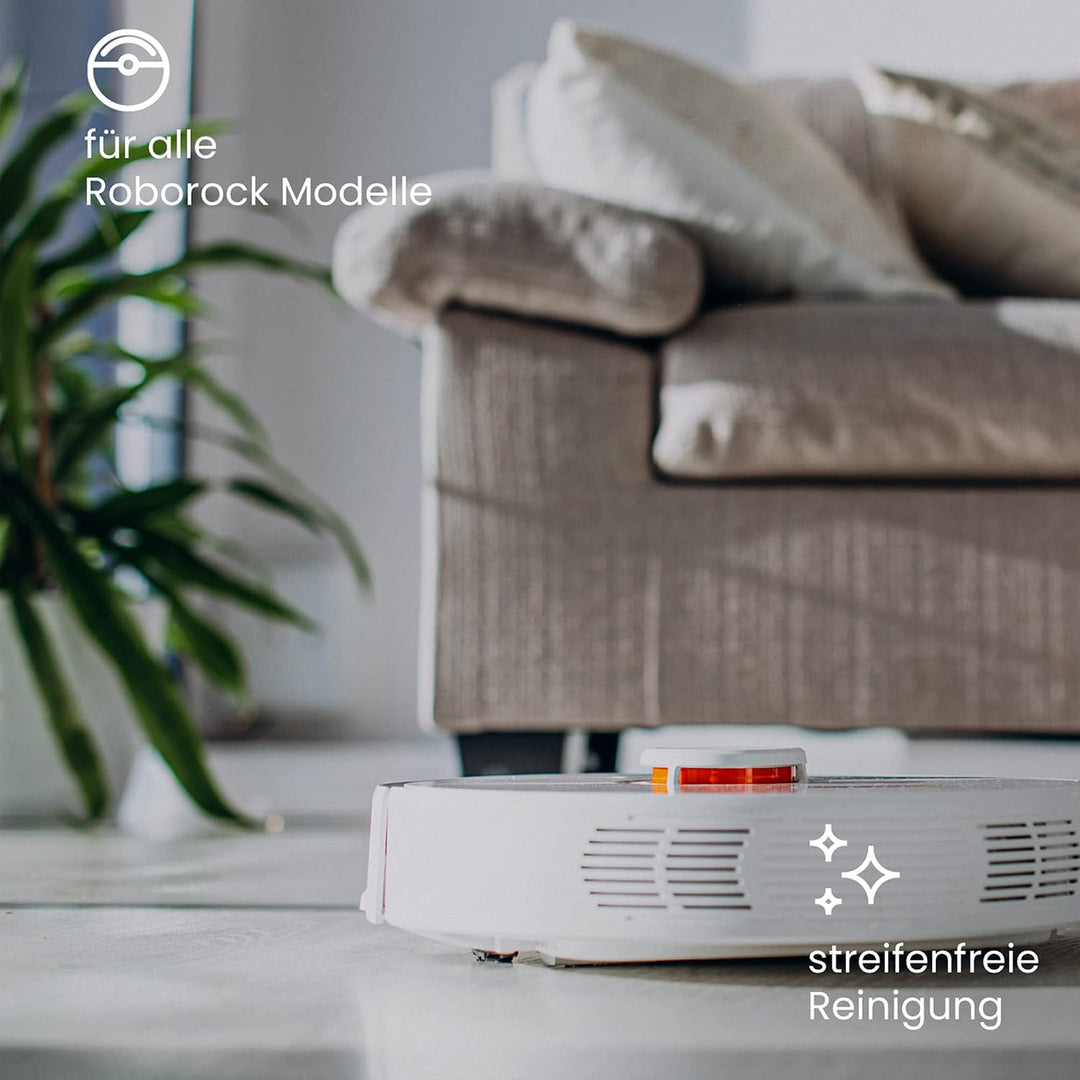 BiOHY Hauptbürste für Roborock S5 &amp; S6 Modellreihe (6er-Set) | Xiaomi &amp; Roborock Zubehör | kompatibe