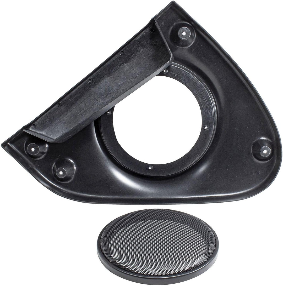 tomzz Audio 2851-000 Lautsprecherringe Adapter Doorboard kompatibel mit Smart Fortwo Typ 450 Front f