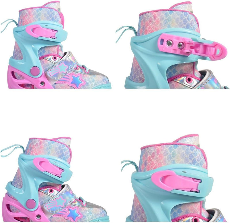 Byox Rollschuhe Ariel, leuchtende PU-Rollen, ABEC-5 Lager, Verschiedene Grössen 38-41, 38-41