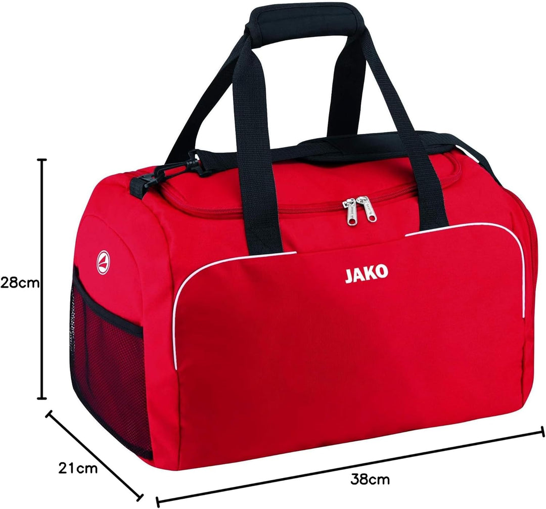 JAKO Sporttasche Herren Classico - Gym Bag mit Innentasche, geräumigem Hauptfach mit 2 Wege-Reissver