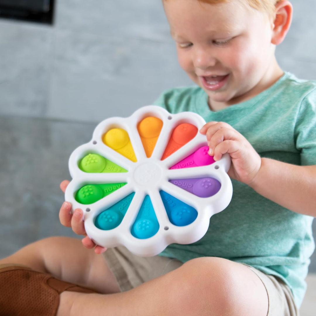 Fat Brain Toys Dimpl Digits, Number Learning Toy for Toddlers, Early Development Toy, Educational To