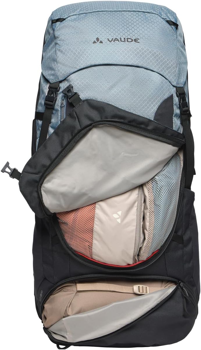 VAUDE Avox 65+10 Liter, Trekkingrucksack Einheitsgrösse Heron, Einheitsgrösse Heron