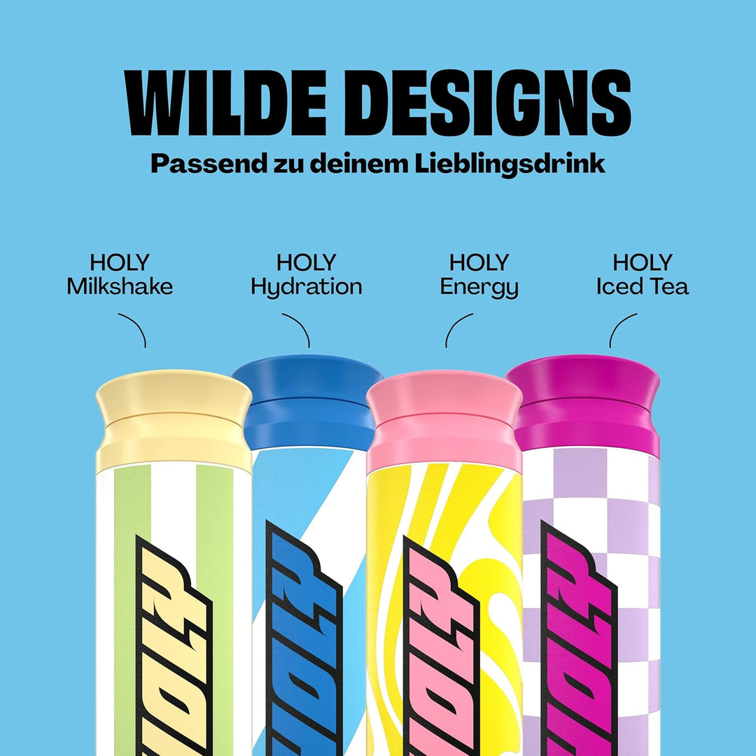 HOLY Hydration Thermo Shaker – 700ml Isolierflasche aus hochwertigem Edelstahl – bis zu 12 Stunden k