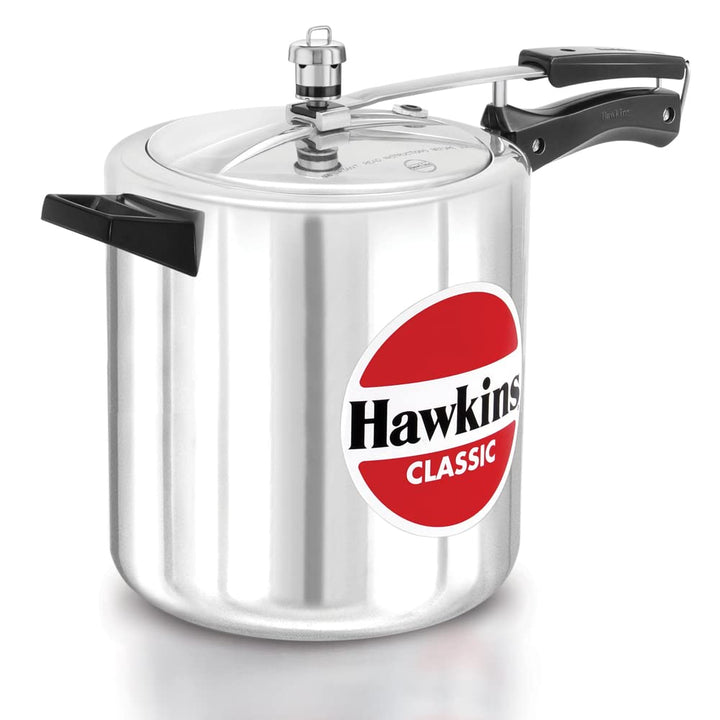 HAWKINS CL8T Klassisches Aluminium Schnellkochtopf, 8 liters, silber 8-Liter Silber, 8-Liter Silber