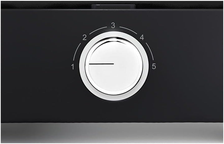 WMF Lono Tischgrill gerippt, 2 W, Elektrogrill mit variabler