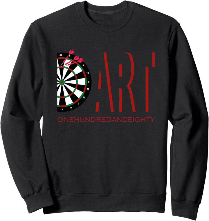 DART onehundredandeighty Triple 20 180 Fanartikel Dart Sweatshirt