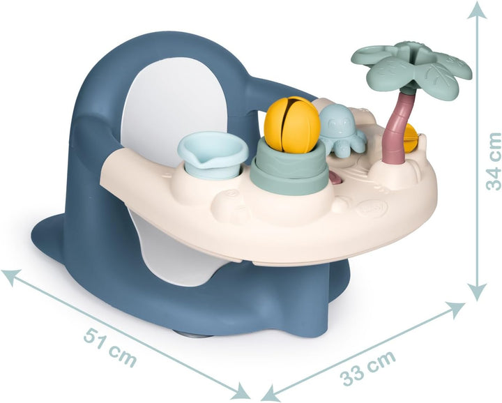 Simba Little Smoby – Badewannensitz – Aktivitätstablett – Schaufelrad, Becher, Sprinklerpalme, Saugn