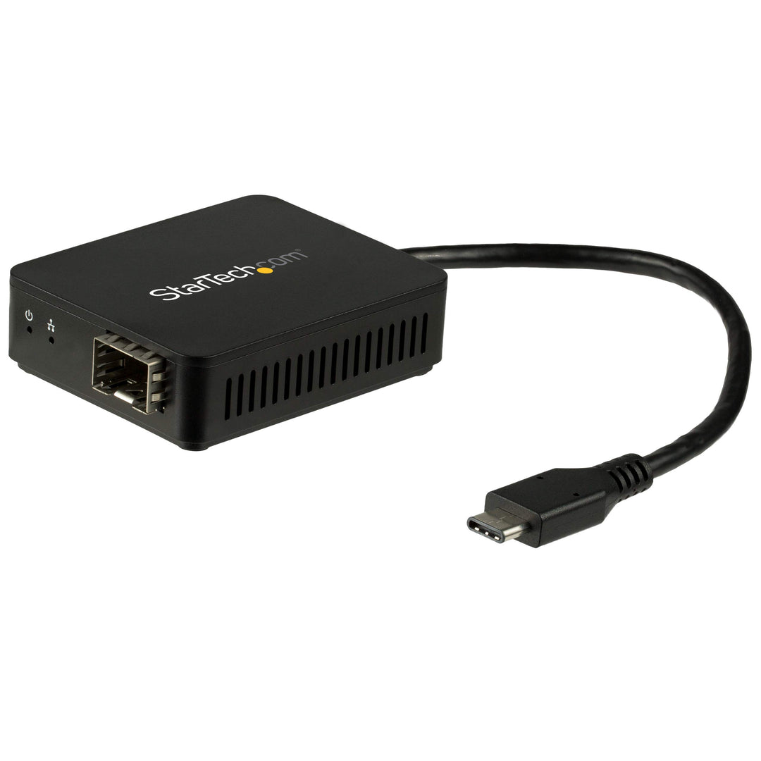 StarTech.com USB-C auf LWL Konverter - Offener SFP - USB 3.0 Gigabit Ethernet Netzwerk Adapter - 100