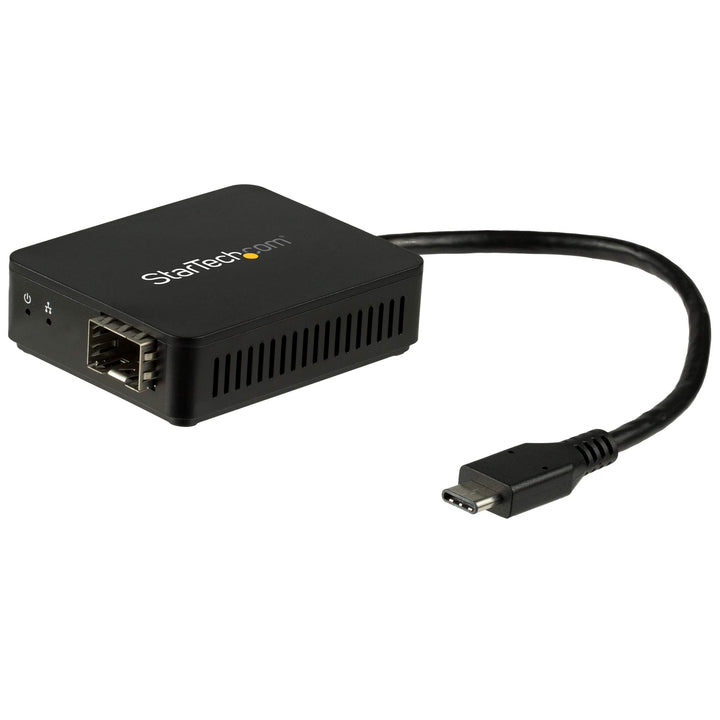 StarTech.com USB-C auf LWL Konverter - Offener SFP - USB 3.0 Gigabit Ethernet Netzwerk Adapter - 100