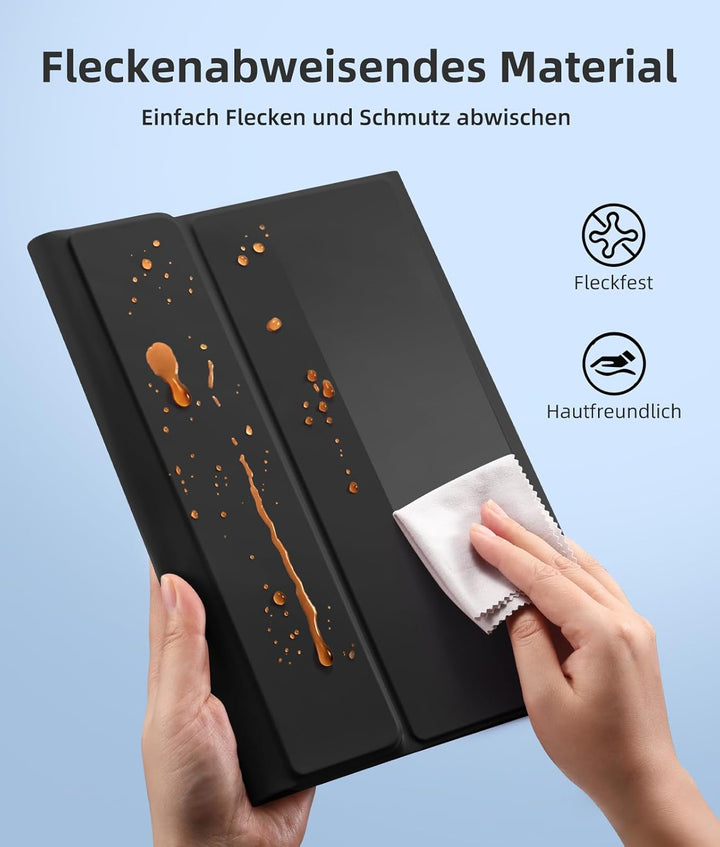 Vobafe Hülle mit Tastatur für Samsung Galaxy Tab A11+ Plus 11 Zoll 2025 / Tab A9+ Plus 2023, 7 Farbe