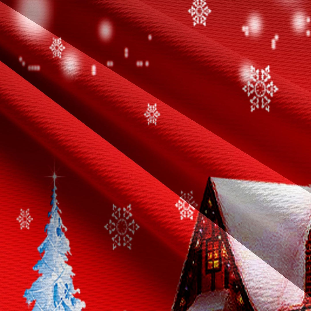UGZDEA Weihnachts Bettwäsche Set, 3D Christmas Bettwäsche-Set Mit 2 Kissenbezügen, Weihnachtsmann, W