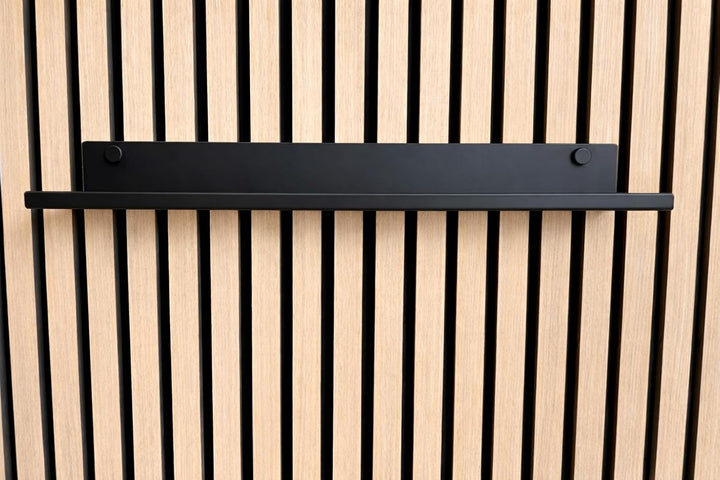 Wandregal für Akustikpaneele, 50 cm breit, Metall, ohne Bohren 50 Centimeter, 50 Centimeter