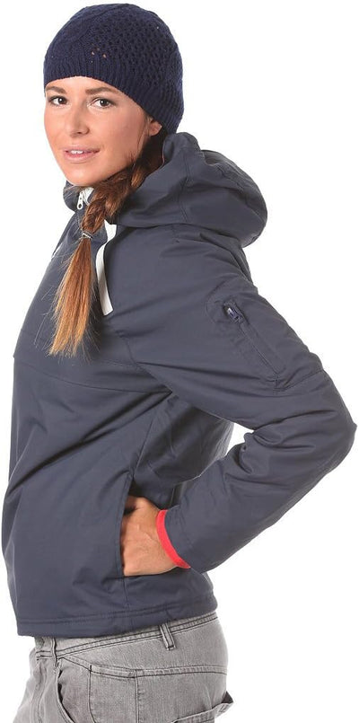 mazine Backbeat Jacke Blau Rot XS