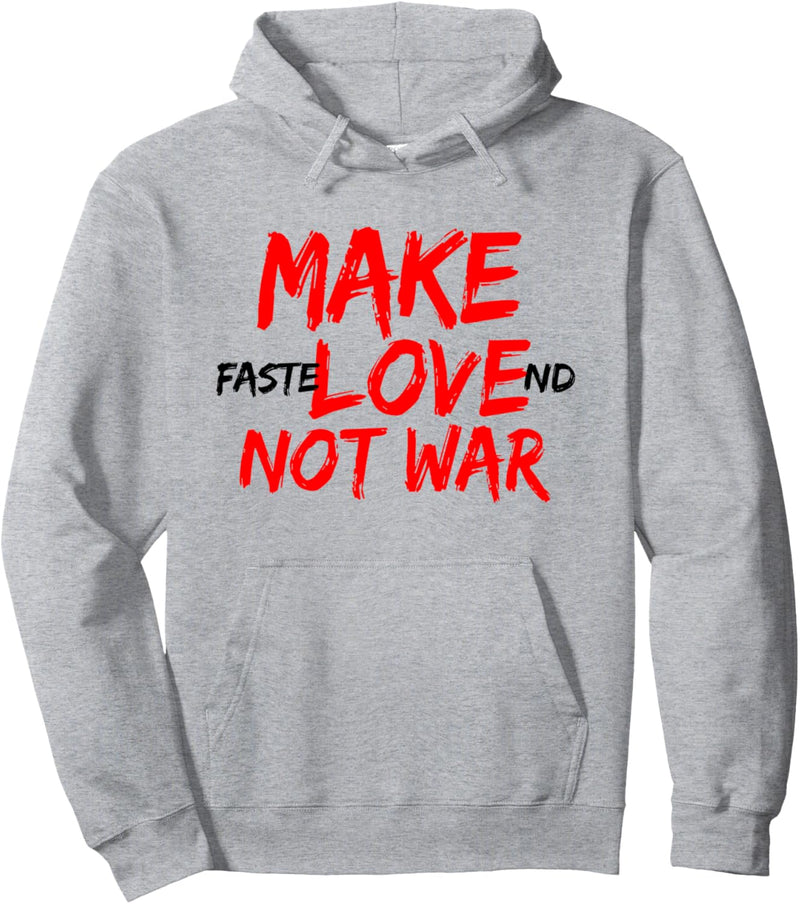 Make Fastelovend Not War. Make Love Karneval Köln Kölle Fun Pullover Hoodie