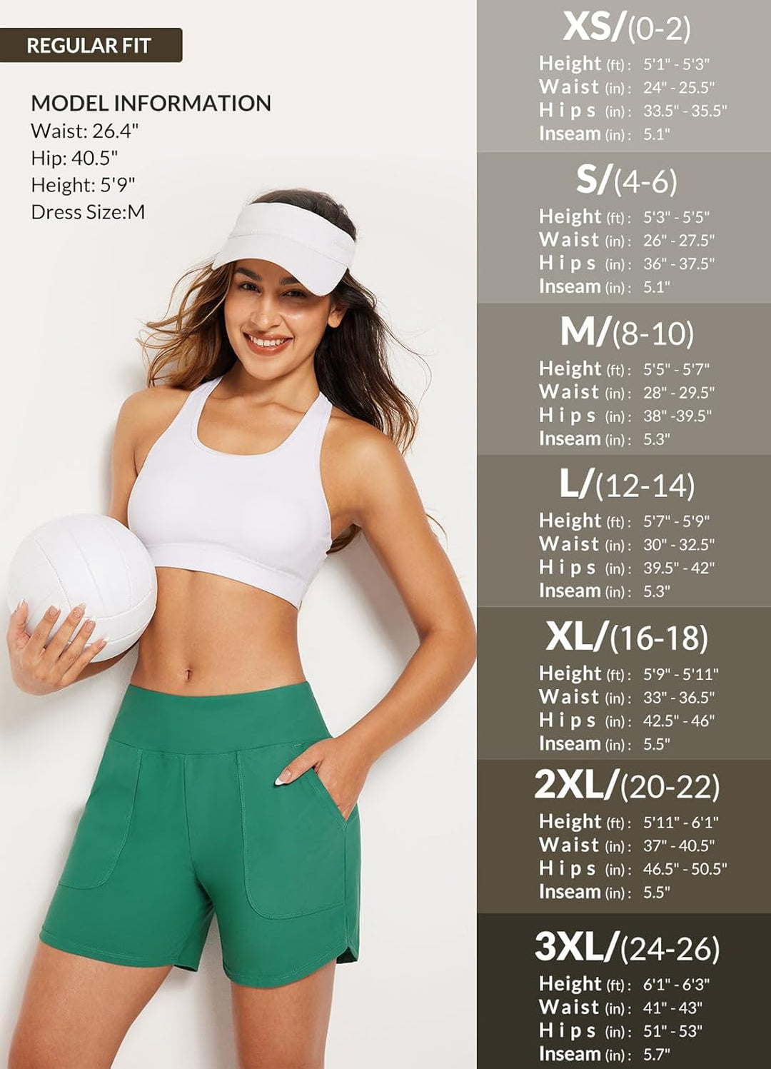 BALEAF Damen Badeshorts Bauchkontrolle UPF50+ Badehose Schnell Trocknend Schwimmhose Hohe Taille Boa