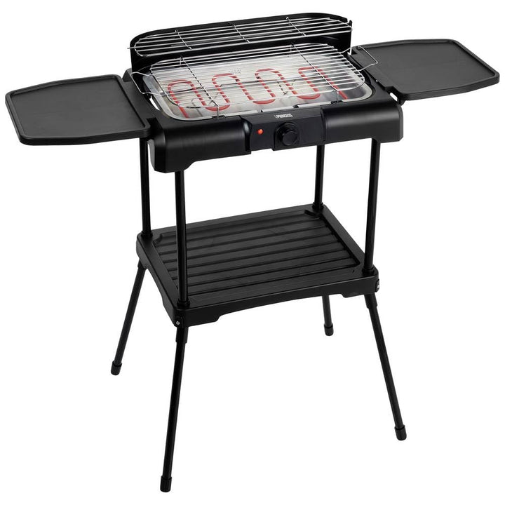 PRINCESS 01.112250.01.001 112250 Electric BBQ with side shelves Grill, Kunststoff, schwarz Elektrisc