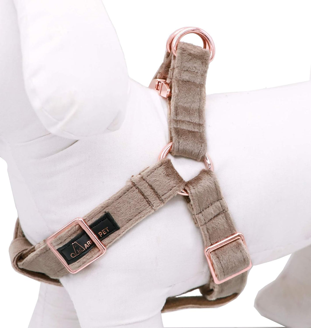 ARING PET Hundehalfter Geschirr, Samt kein Ziehen Hundehalfter Geschirr, einstellbare schwere Hundeg