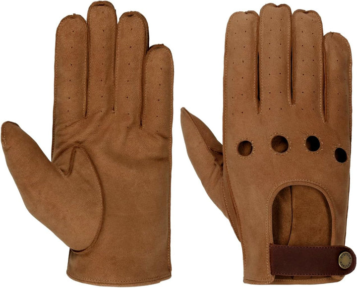 Stetson Vented Lederhandschuhe Handschuhe Fingerhandschuhe Ziegenlederhandschuhe Herren - Frühling-S