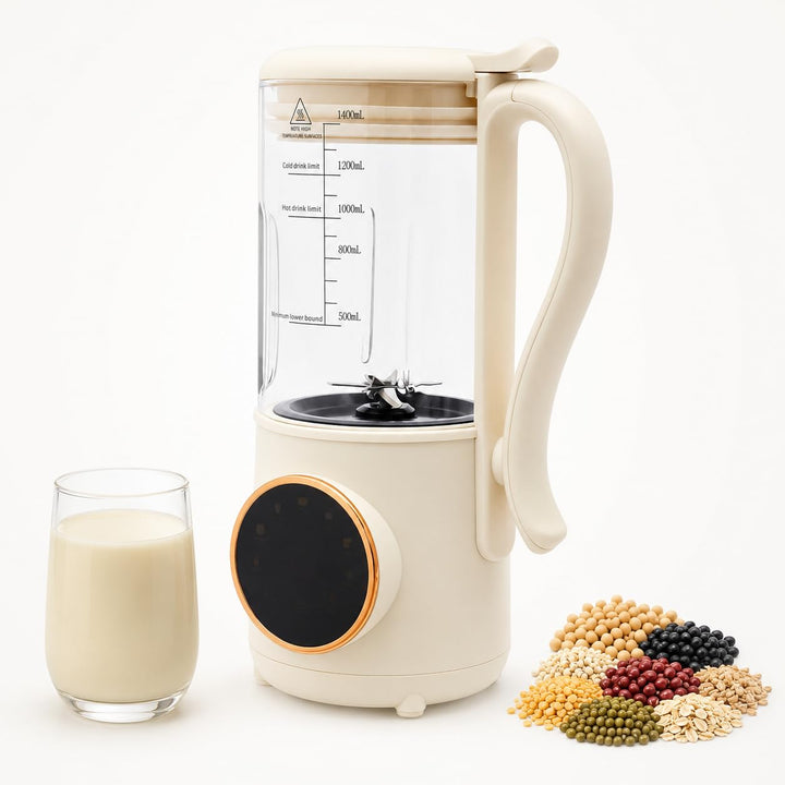 1,4L Sojamilchbereiter Entsafter mit LED-Display für Frühstück