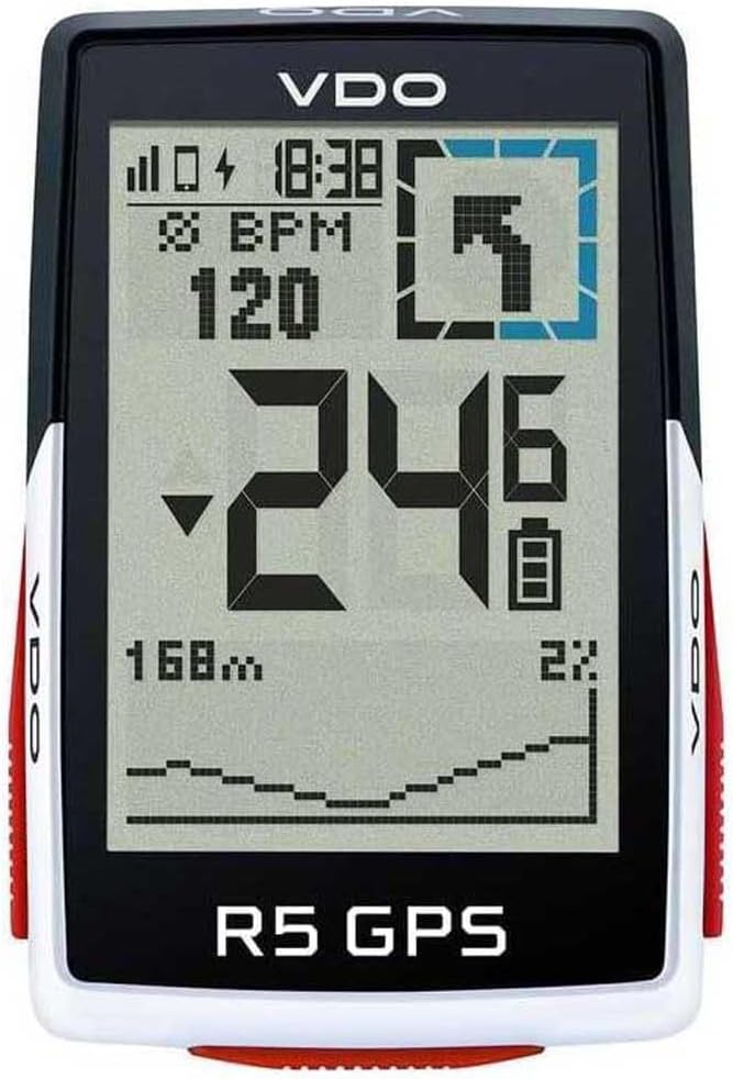 VDO Unisex-Adult R5 GPS-New23 Computers, Black, TU