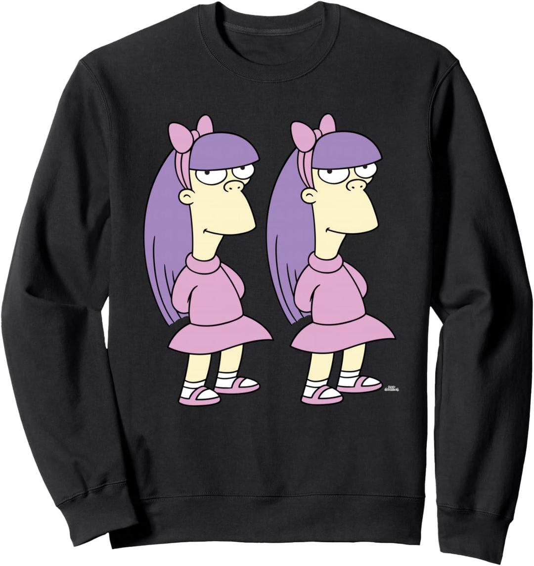 The Simpsons Sherri and Terri Twins Sweatshirt