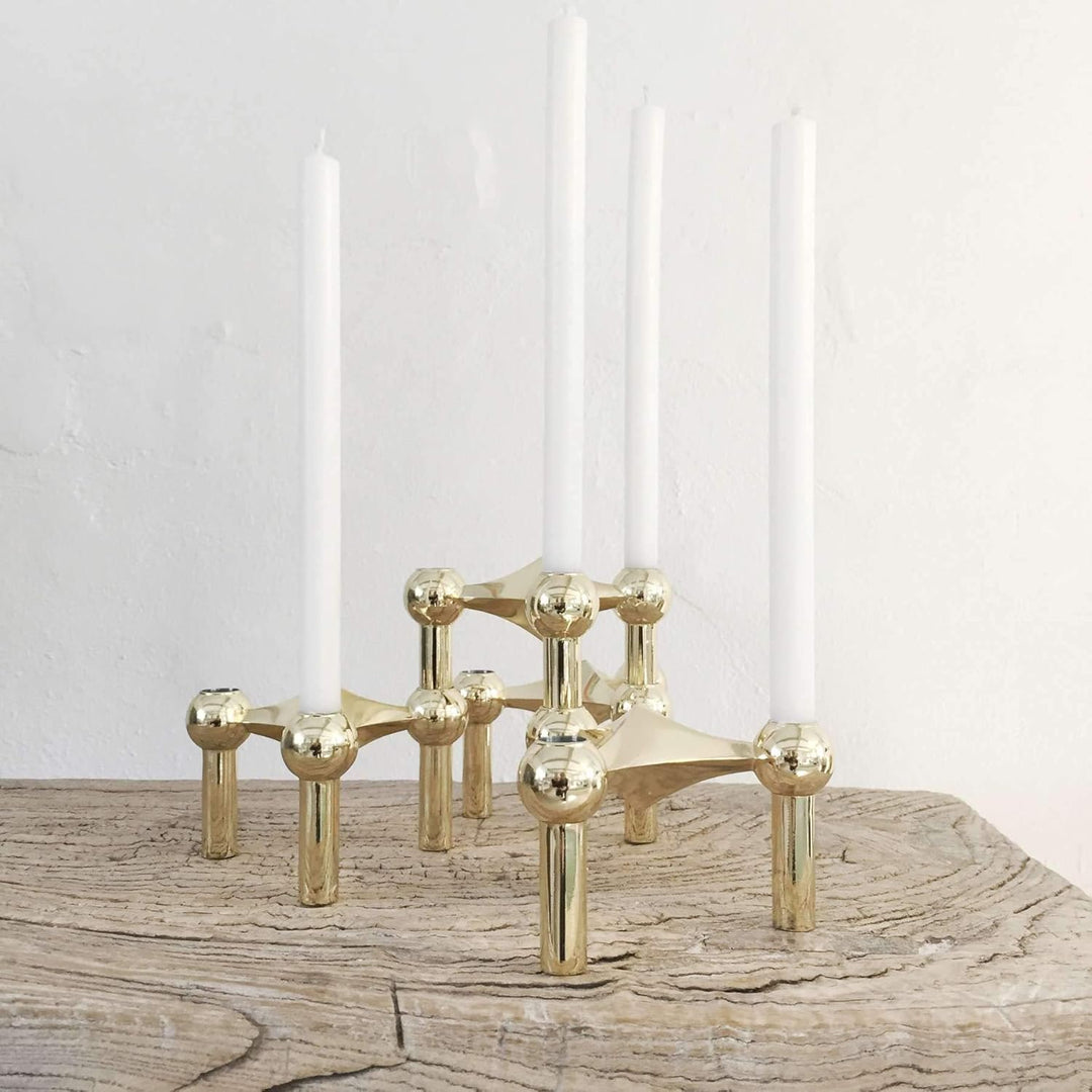 STOFF Nagel - Candle Holder - Solid Brass