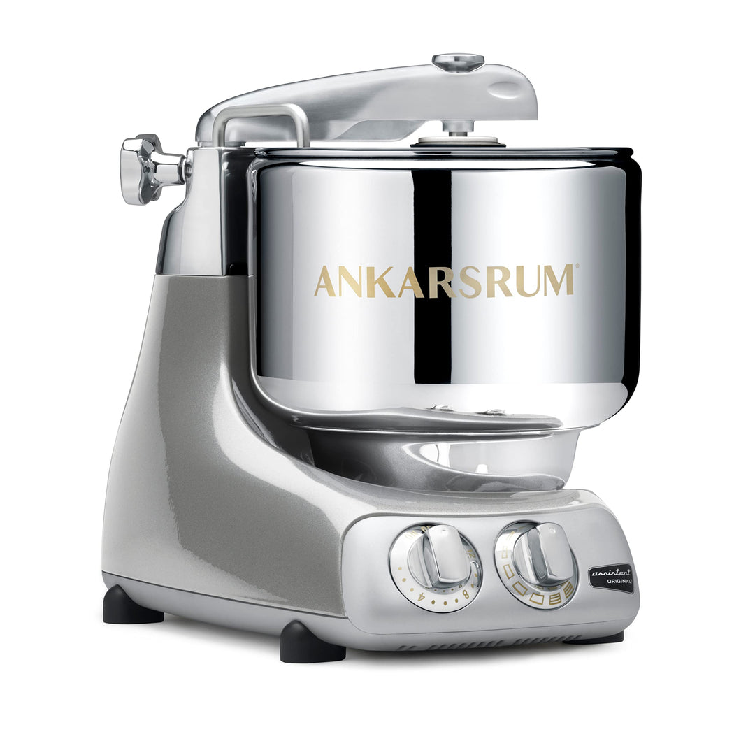 Ankarsrum 6230 SV Assistent Orginal Basis Küchenmaschine, Jubilee Silber