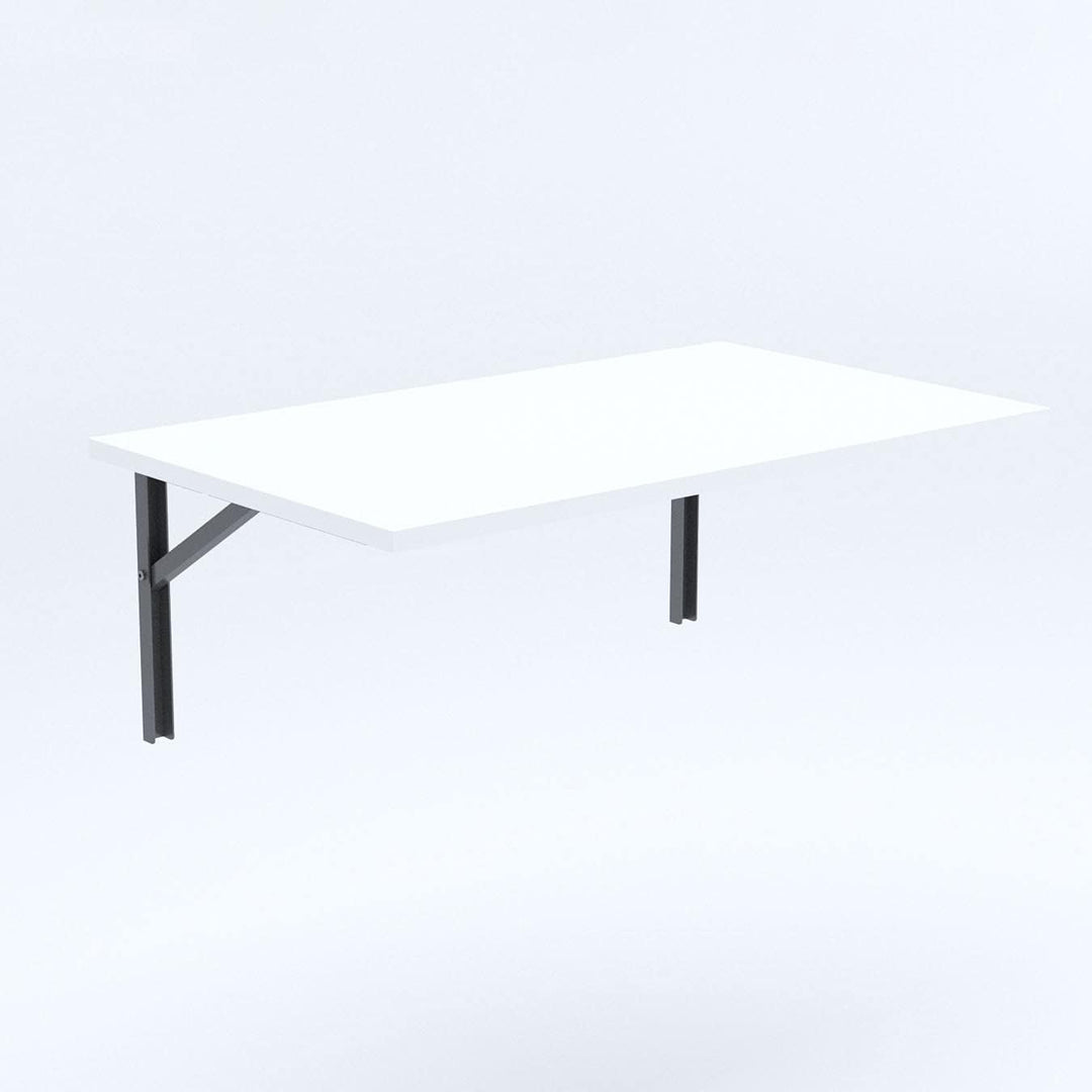 mikon 90x50 | Wandklapptisch Klapptisch Wandtisch Küchentisch Schreibtisch Kindertisch | Weiss 90x50