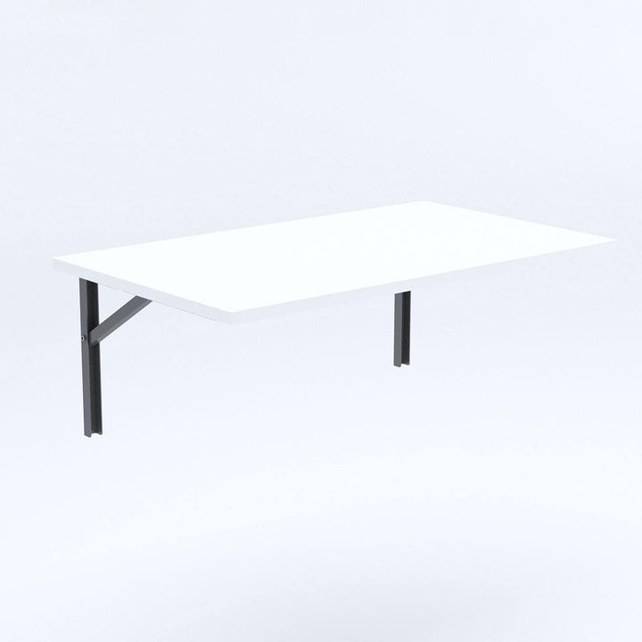 mikon 90x50 | Wandklapptisch Klapptisch Wandtisch Küchentisch Schreibtisch Kindertisch | Weiss 90x50