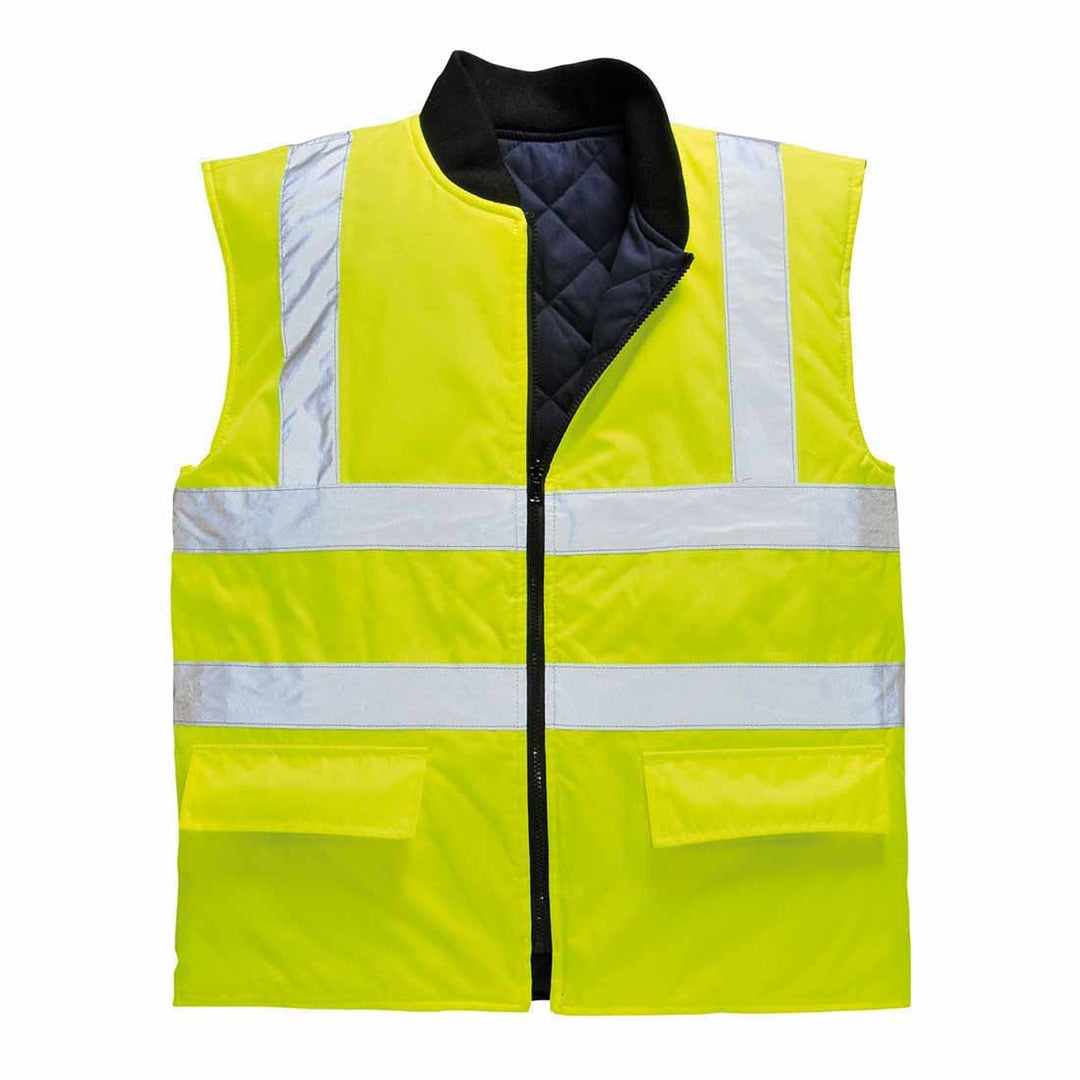 Portwest Warnschutz-Wendeweste , Grösse: XL, Farbe: Gelb, S469YERXL XL lemontree, XL lemontree