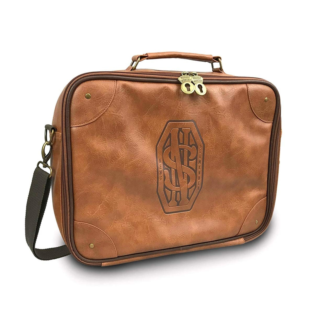 Harry Potter Herren Sammander Newt Scamander Aktentasche, Braun