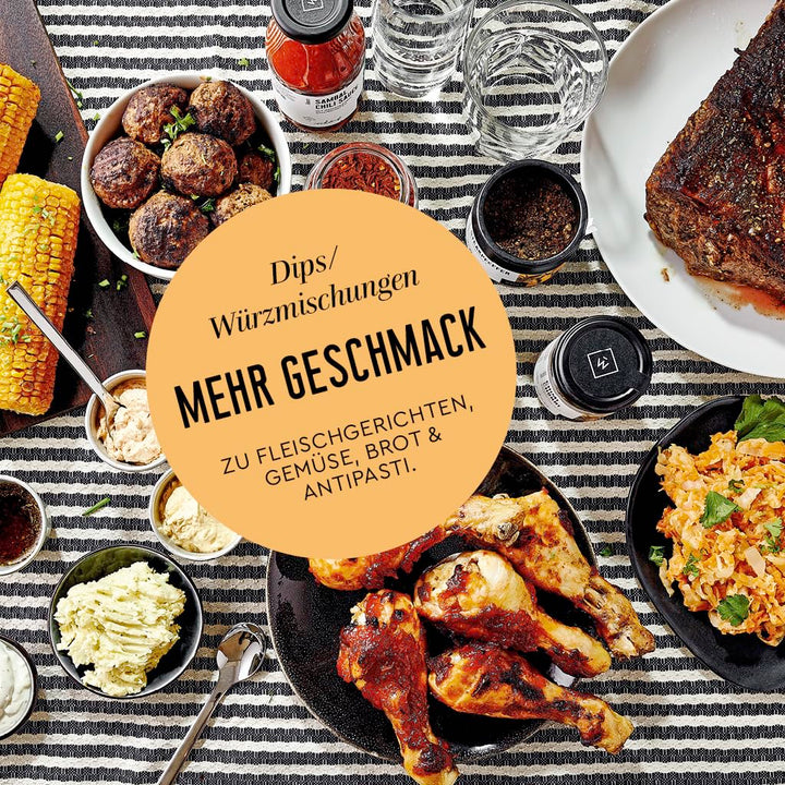 Wajos Patatas Bravas Dip vegan, Doppelpack 2x 90g: pikanter Dip &amp; leckere Alternative zum Pommes Gew