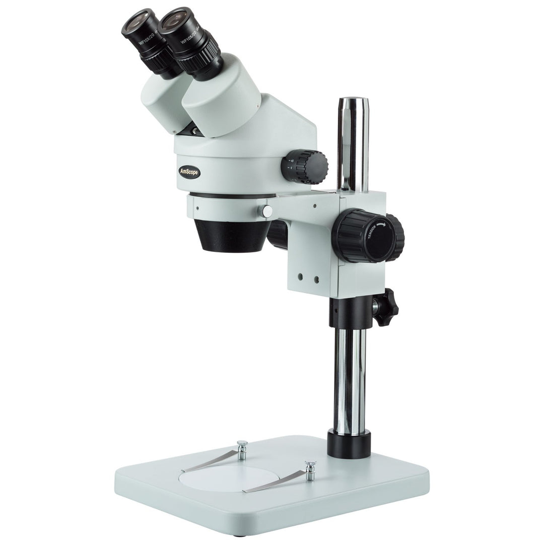 amscope sm-1bs-v203 7 x 114 x Zoom Binokular Stereo Mikroskop mit Tisch Säule Ständer
