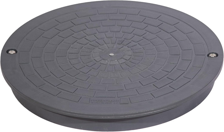 Schachtverlängerung kg Rohr dn 400 1m - Schachtabdeckung Kunststoff Kanaldeckel Grau - Sickerschacht