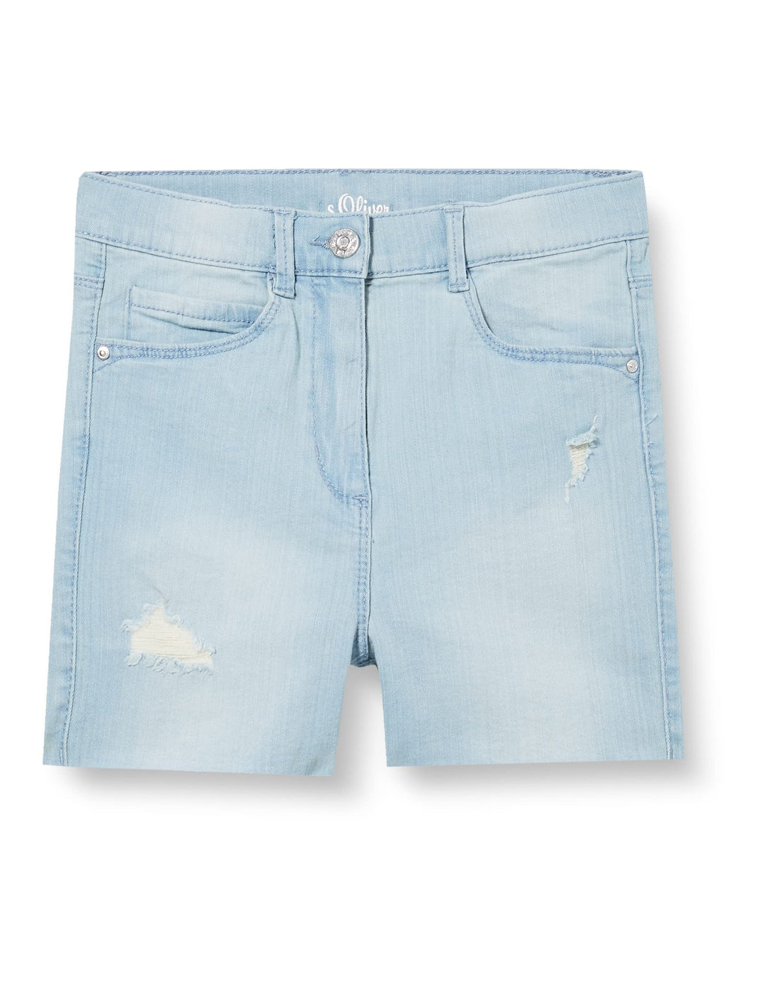 s.Oliver Junior Mädchen Hose kurz Jeans-Shorts, 52Z2, 176