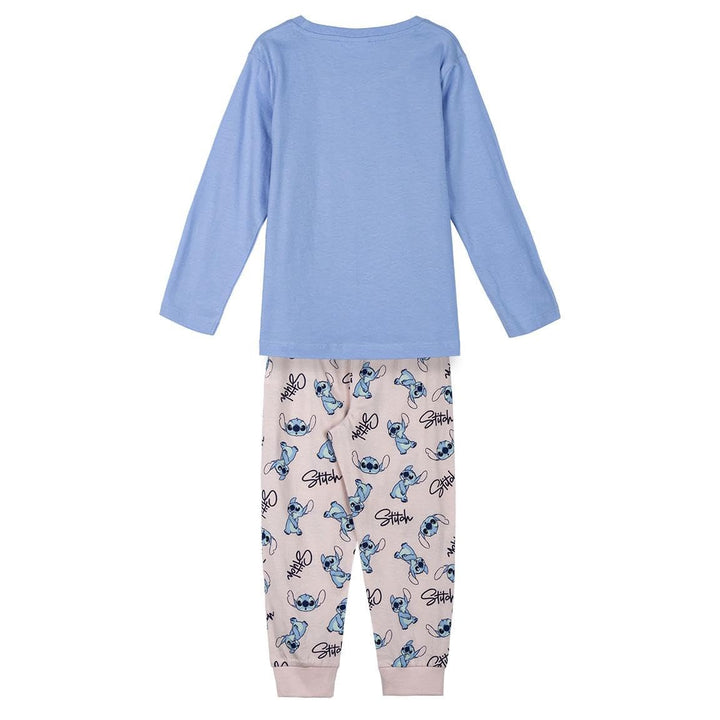 Disney Lilo und Stitch Mädchen-Schlafanzug, Stitch Pyjama, 100% Baumwolle, Gr. 128-176 (DE/NL/SE/PL,