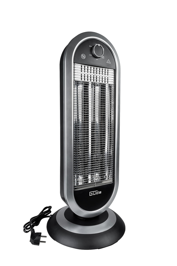 Güde Infrarot Heizstrahler GIH 900 (900 W Heizleistung, 2 Heizstufen (450/900 W) mit oder ohne Oszil