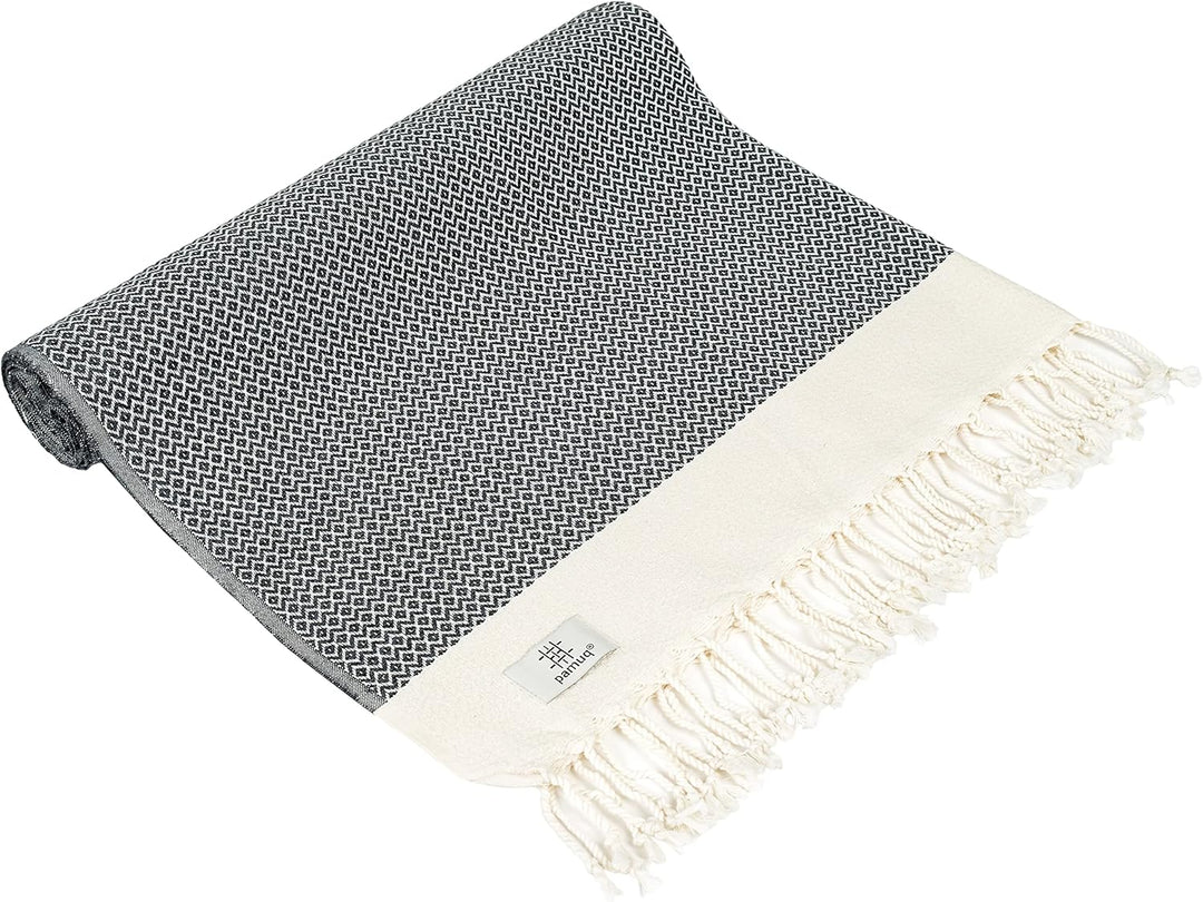 Strandtuch XXL Saunatuch Badetuch Hamamtuch Gross Baumwolle Duschtuch Pestemal Handtuch Fouta Pareo