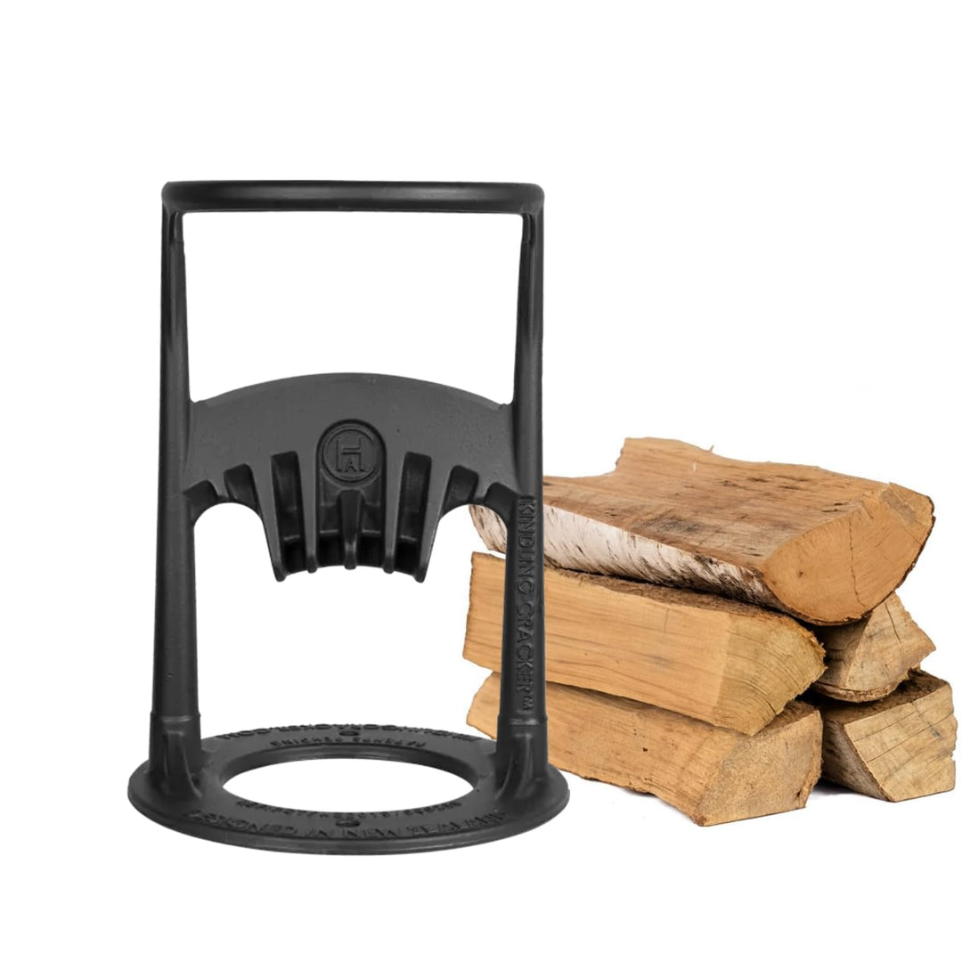 Kindling Cracker Original Manueller Holzspalter für Anzündholz aus Gusseisen | Sicherer Anmachholzsp