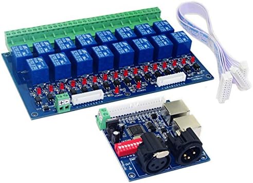 16 Channel DMX Controller Relay Switch Dimmer Kit 16 Way Relay Switch DJ Equipment 16ch-relay, 16ch-