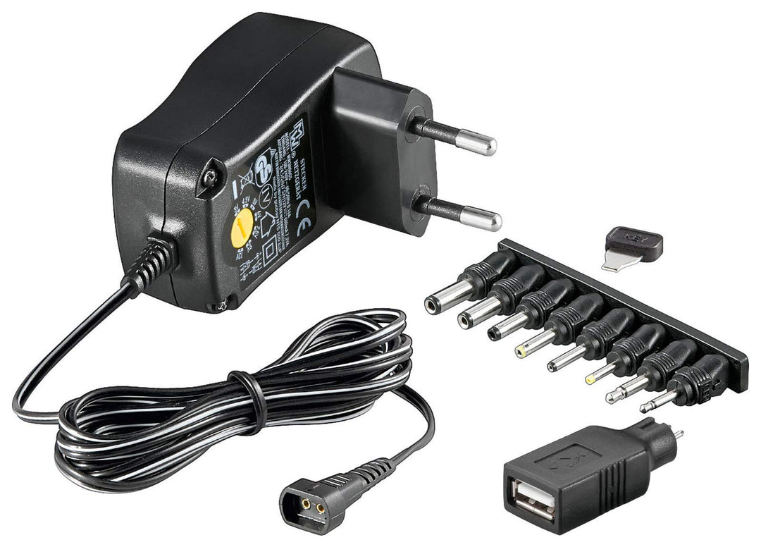 Universal Stabilisiertes Schaltnetzteil 12V Eco-Friendly 1000mA