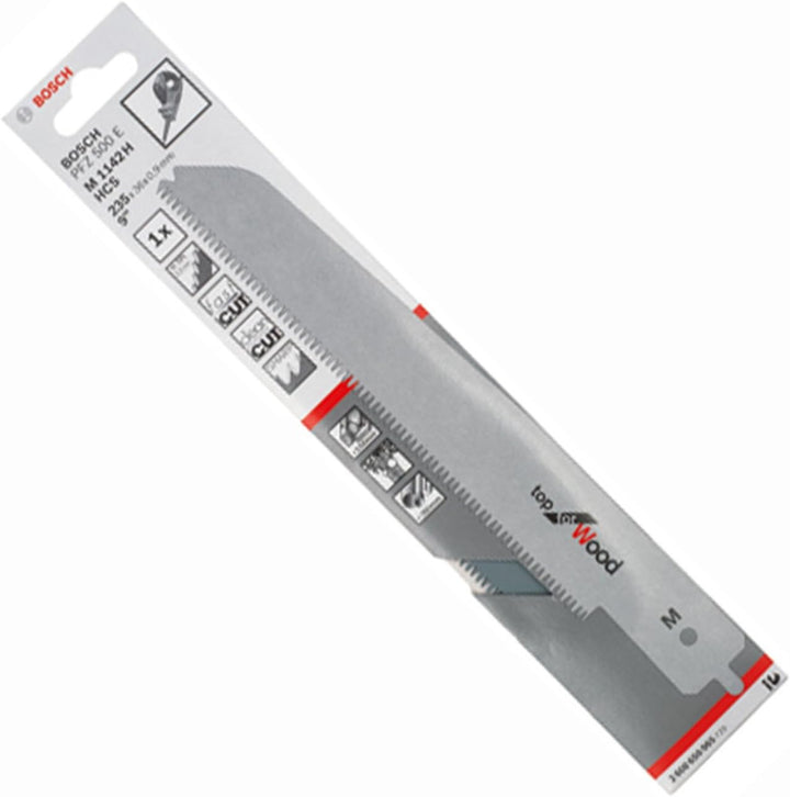 Bosch DIY Accessories Pro Sägeblatt Top for Wood zum Sägen in Holz (M 1142 H) für Multisäge PFZ 500