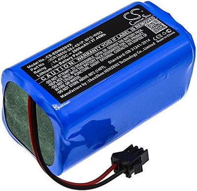 14.4V 2600mAh / 37.44Wh Ersatzakku, Batterie kompatibel mit Eufy RoboVac 11, 11S Plus,12,15TRoboVac