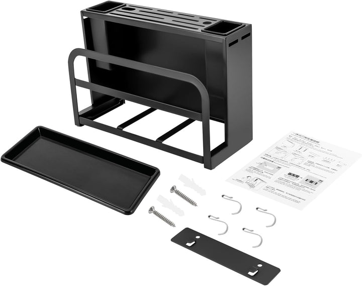 Messerblock Set,Kohlenstoffstahl Messerblock mit Utensilienhalter,Küchenorganizer,Messerhalter,Küche