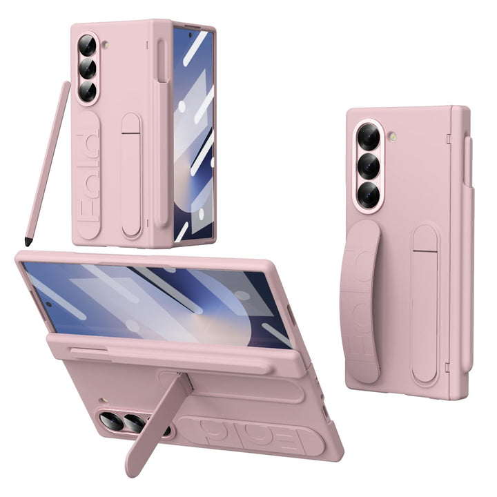NINKI für Samsung Galaxy Z Fold 5 Hülle mit Displayschutz Samsung Fold 5 Hülle mit Stift Halter Gala