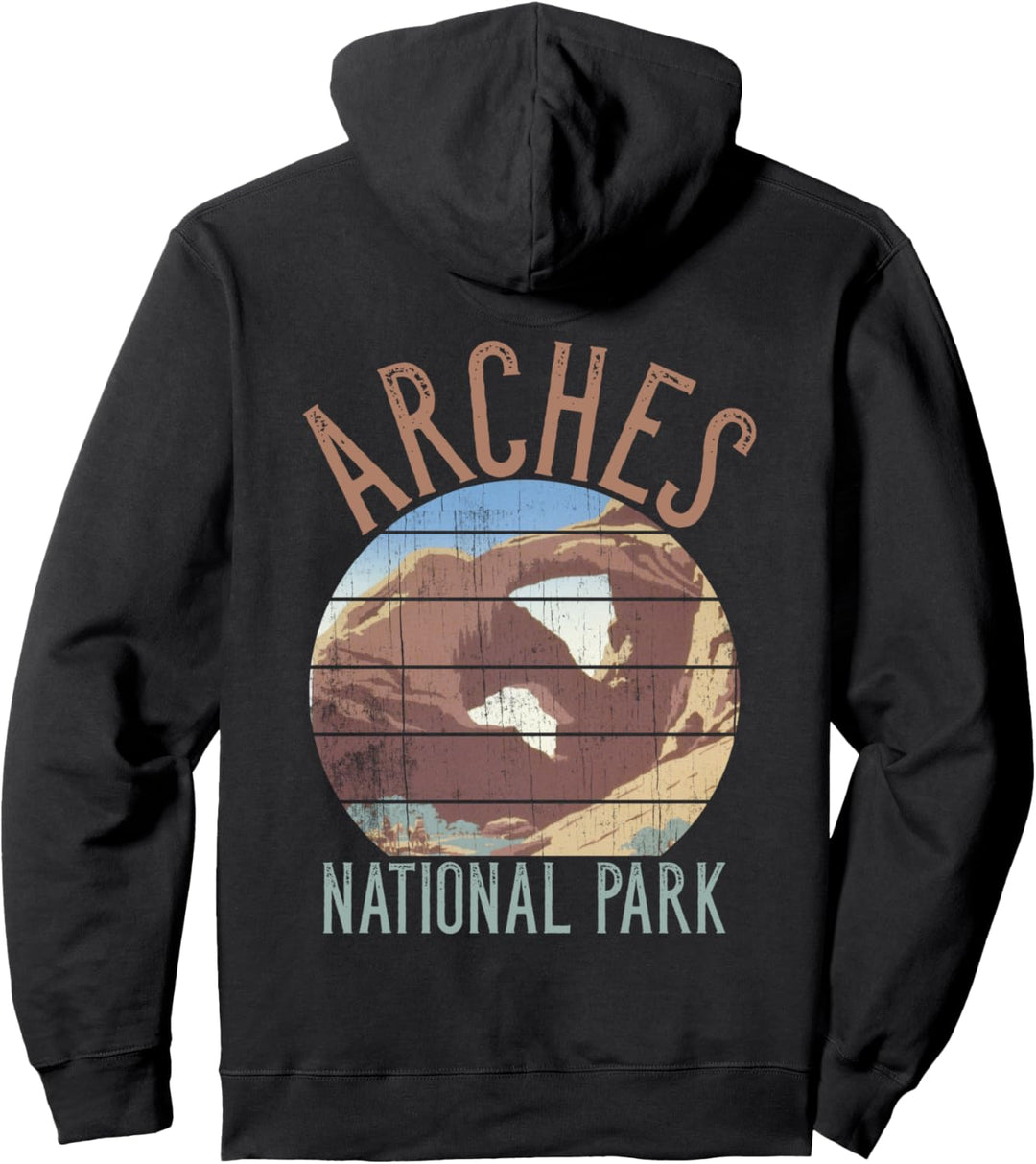 Arches National Park – Doppelbogen Pullover Hoodie