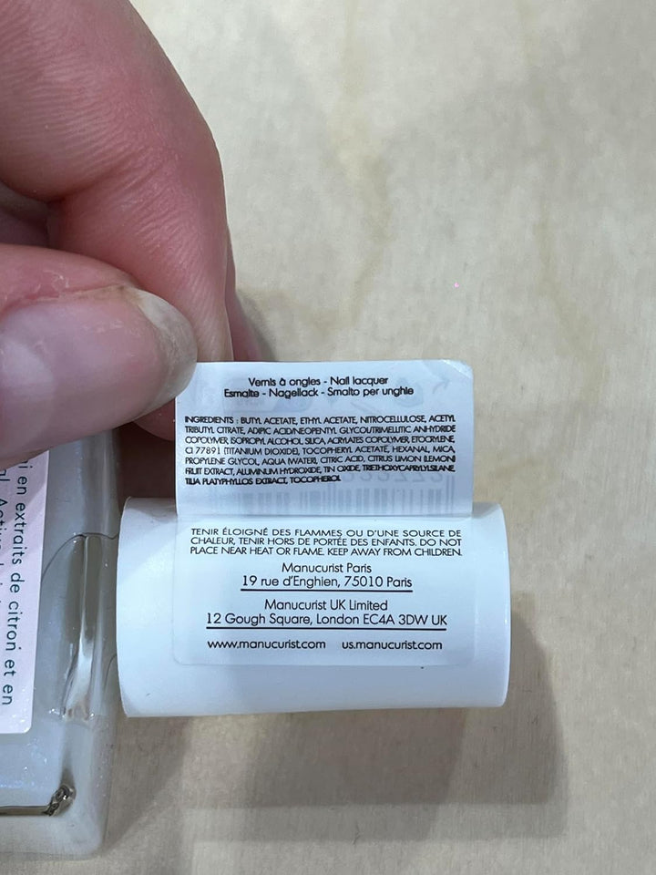 MANUCURIST Nagellack Set mit 5 Nagellacken Rainbow Active - 5 Nagelpflege: Raspberry, Shine, Smooth,